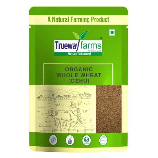 Whole WHEAT (GEHU), 100% ORGANIC, 100% NATURAL.